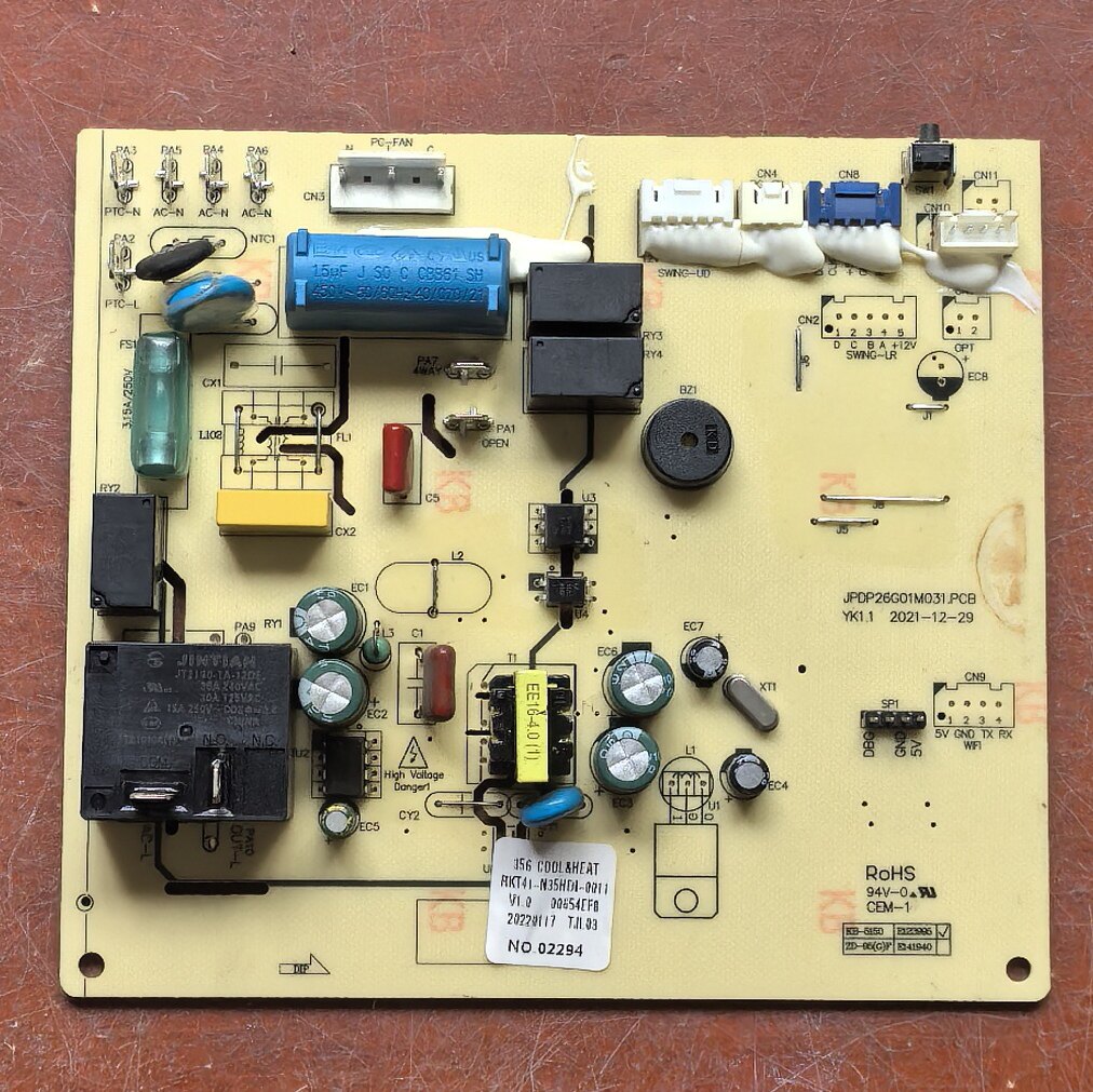 美博乐金空调内机控制电路主板JPDP26G01M031.PCB现货