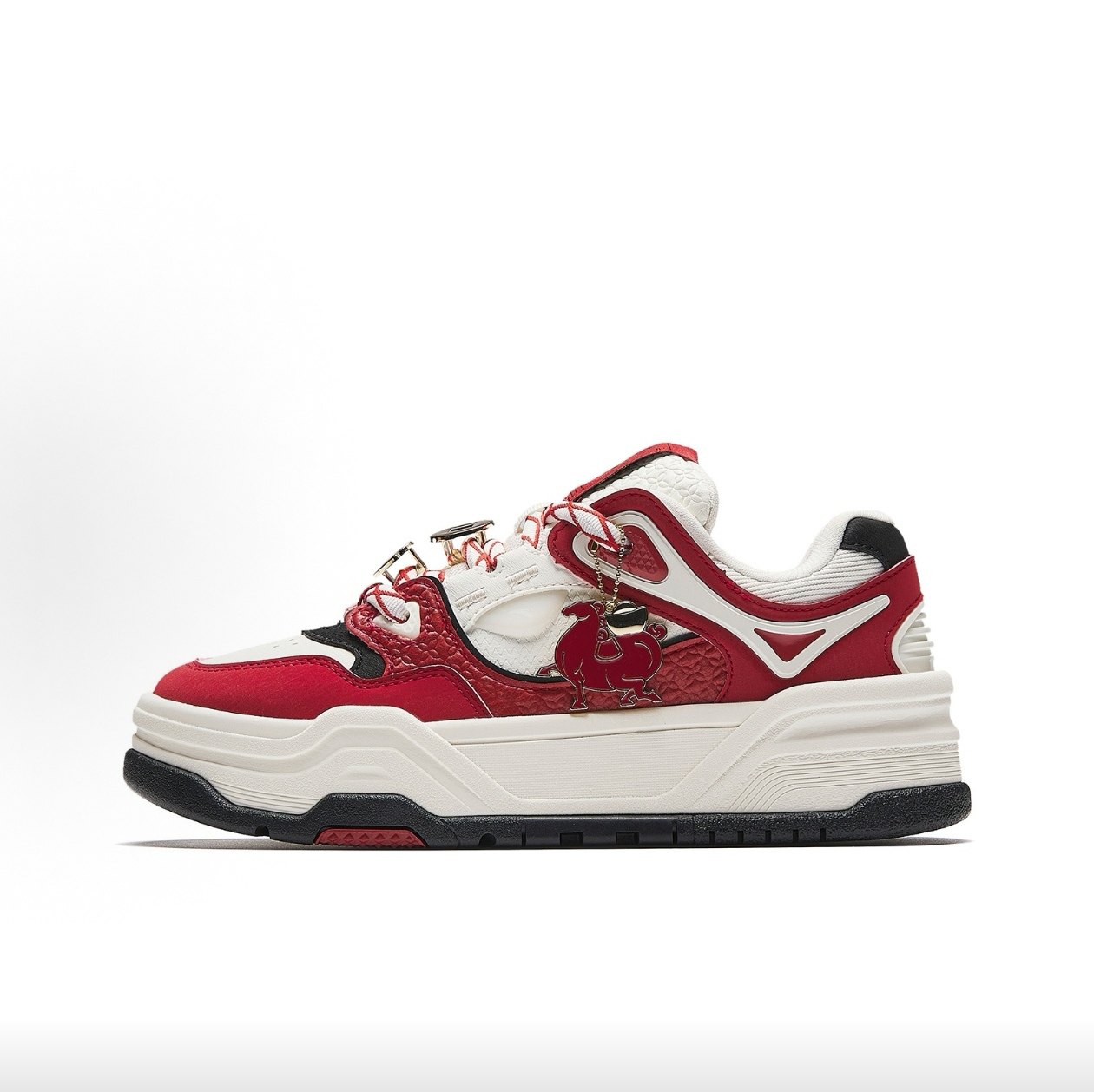 安踏好事发生芝士蛋糕板鞋红色男鞋新年马年运动鞋子男112618071,运动鞋new,板鞋,淘宝优惠券,粉丝福利购,淘宝优惠卷