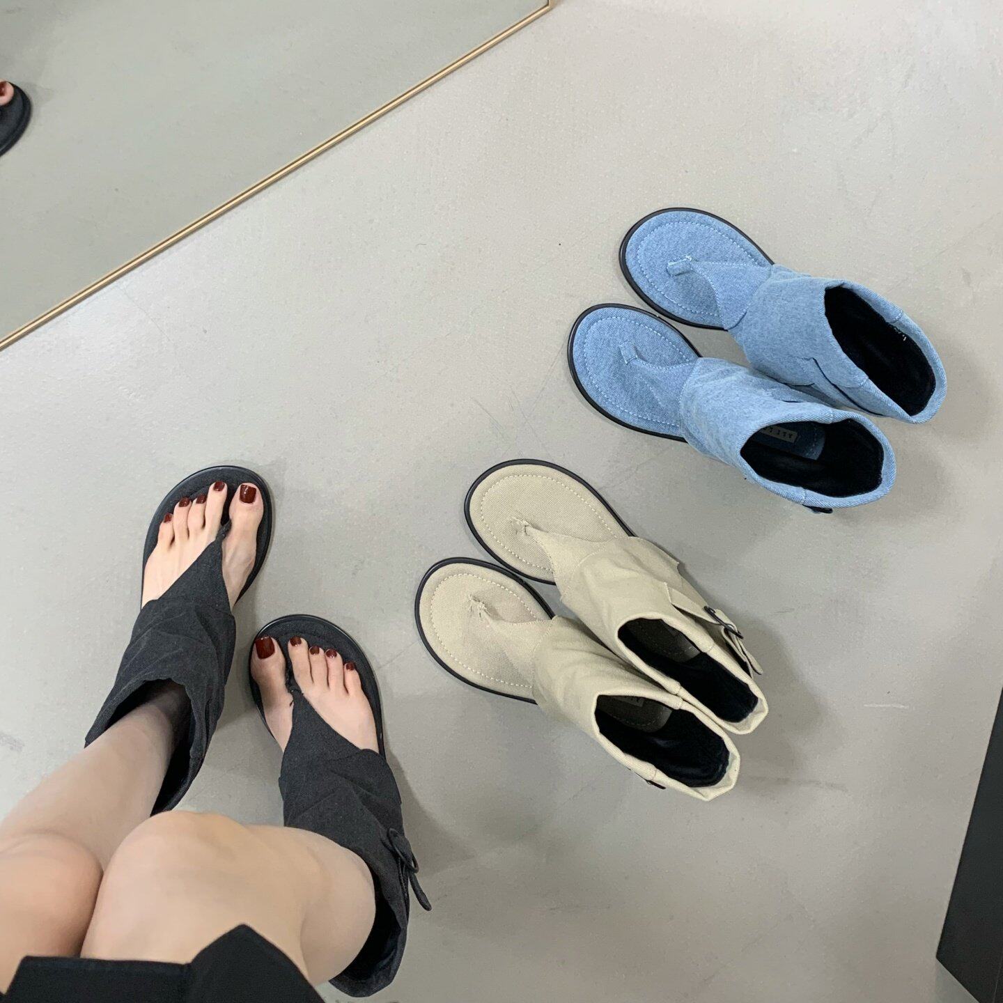 ALILOVERS韩版复古牛仔