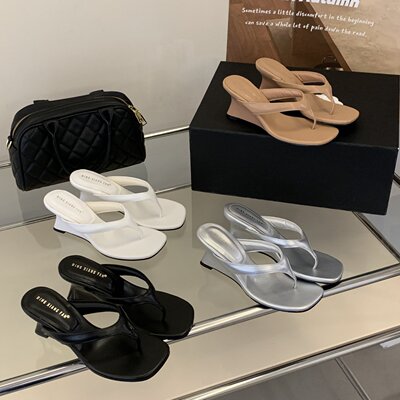 DINGXIAF法式方头人字拖