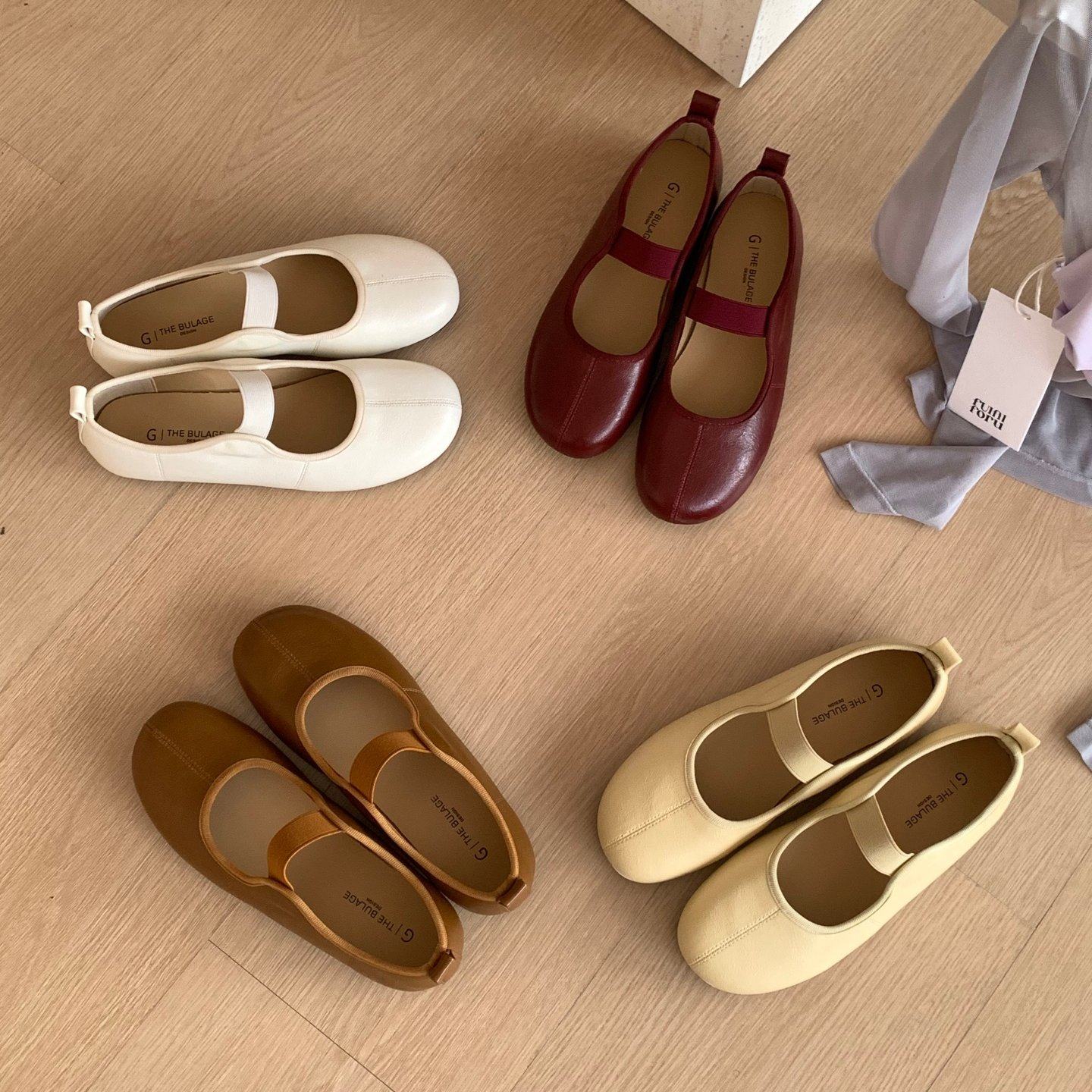 GeGèLV 韩版简约玛丽珍鞋女2026新款平底百搭浅口舒适一字带单鞋,女鞋,毛毛鞋,淘宝优惠券,粉丝福利购,淘宝优惠卷