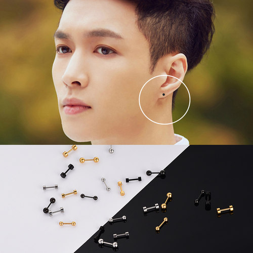 小众学生迷你隐形耳环高级感