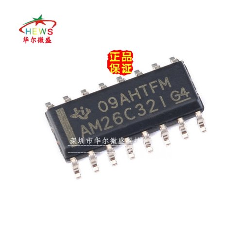 原装正品 假一赔十 AM26C32IDR AM26C32I 贴片SOP16 线路驱动芯片