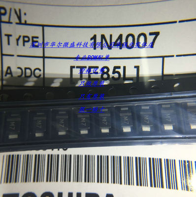 1N4007F M7 1A 1000V 薄款1.1mm 贴片SMAF 整流二极管 质量保证