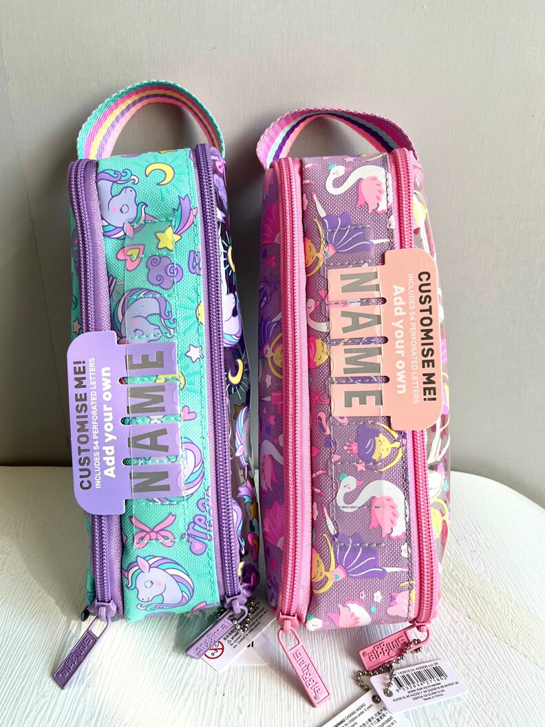 AUSTRALIA SMIGGLE NEW SPOT STUDENT PENCIL CASE KIDS GIRLS BOYS PINK BALLET DANCE CARTOON CUTE