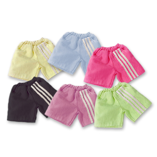 肥仔大佬6分体bjd五分短裤娃衣6分bjd条纹松紧短裤娃衣