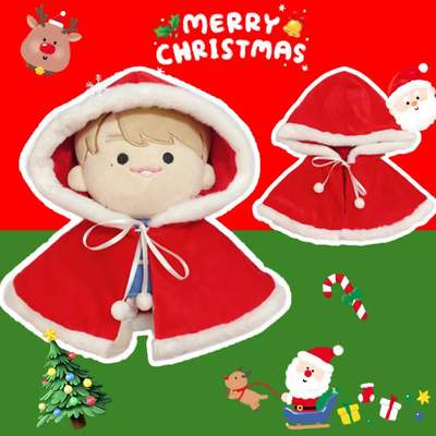 斗篷娃衣李先森自制棉花娃娃