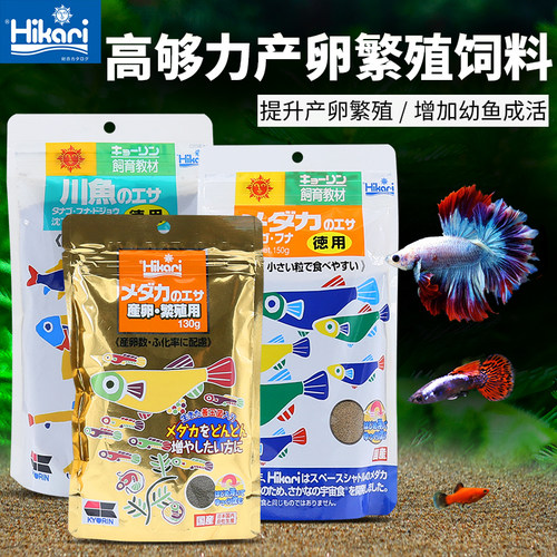日本高够力小型鱼繁殖产卵饲料