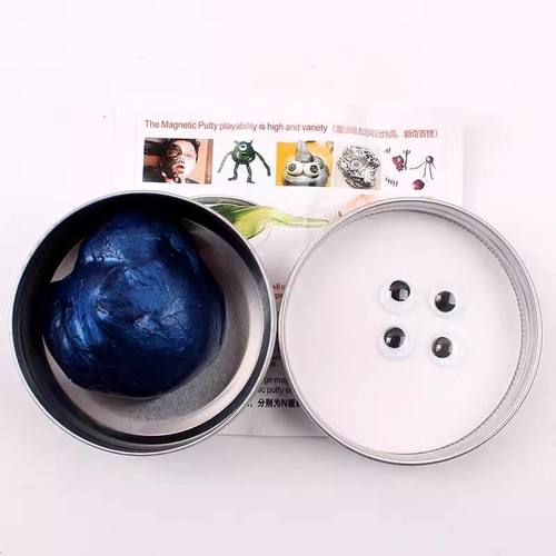 磁力泥跨境吞噬磁铁泥磁性橡皮泥