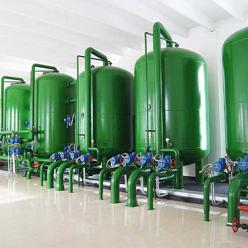 钠离子阴离子混合离子交换器除盐水设备碳钢衬胶成套设备