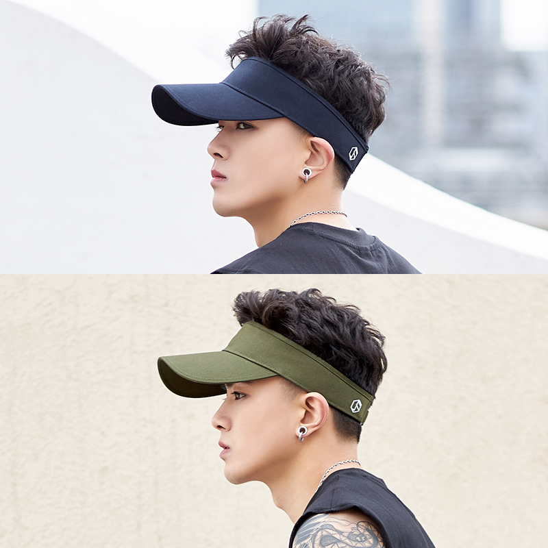 夏季骑车防晒男士太阳帽大头围