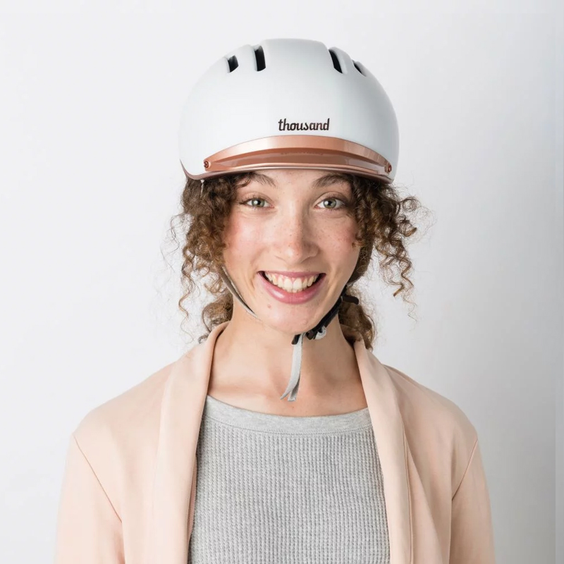 美国代购 Thousand带多方位防冲击保护自行车头盔骑行安全头盔