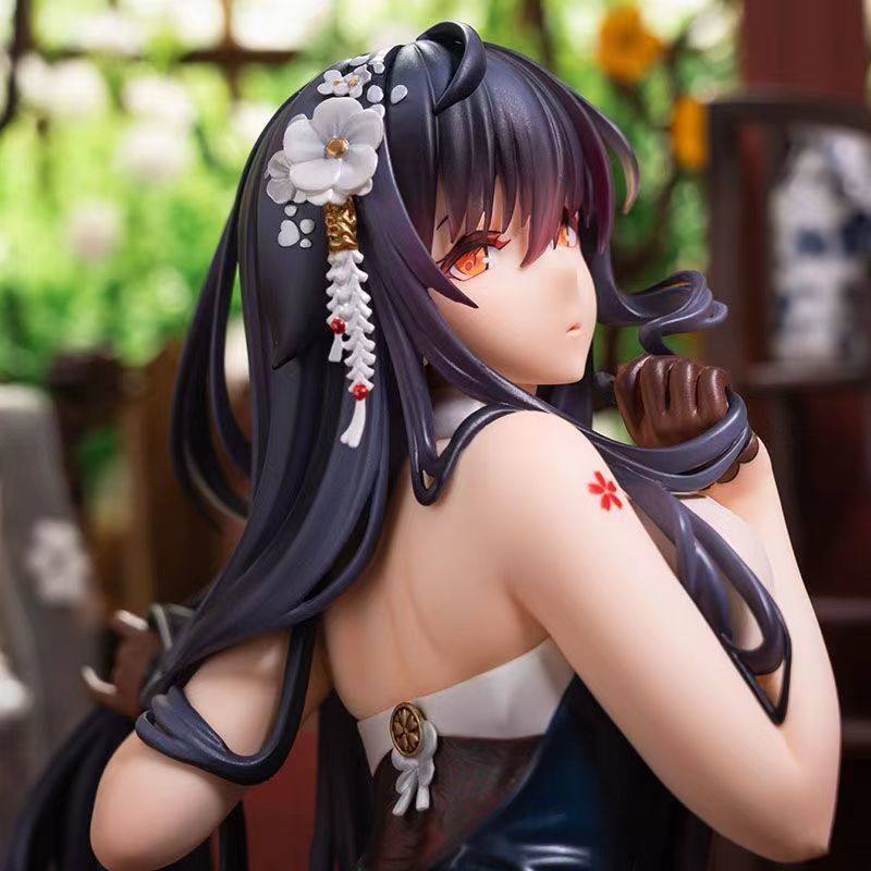 碧蓝航线舰娘 可畏天狼星 吾妻性感手办 旗袍动漫美少女模型雕像