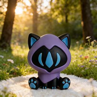 幽影猫猫【S+顶配版】无畏契约手办瓦罗兰特潮玩模型摆件雕像周边