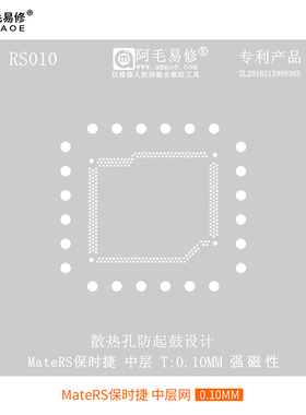 适用于华为MateRS Mate RS保时捷版 中层网/钢网麒麟970/植锡网
