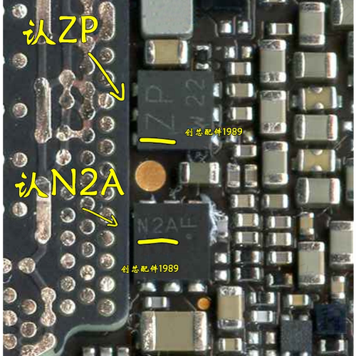 ZP N2A适用小米12 Reno9 2B N6S 2F P5 26充电保护MOS管316B 316A