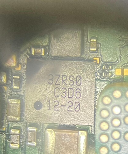 适用三星S21 W21 W2020充电3Z开头供电IC 56脚 58085-11功放9970D