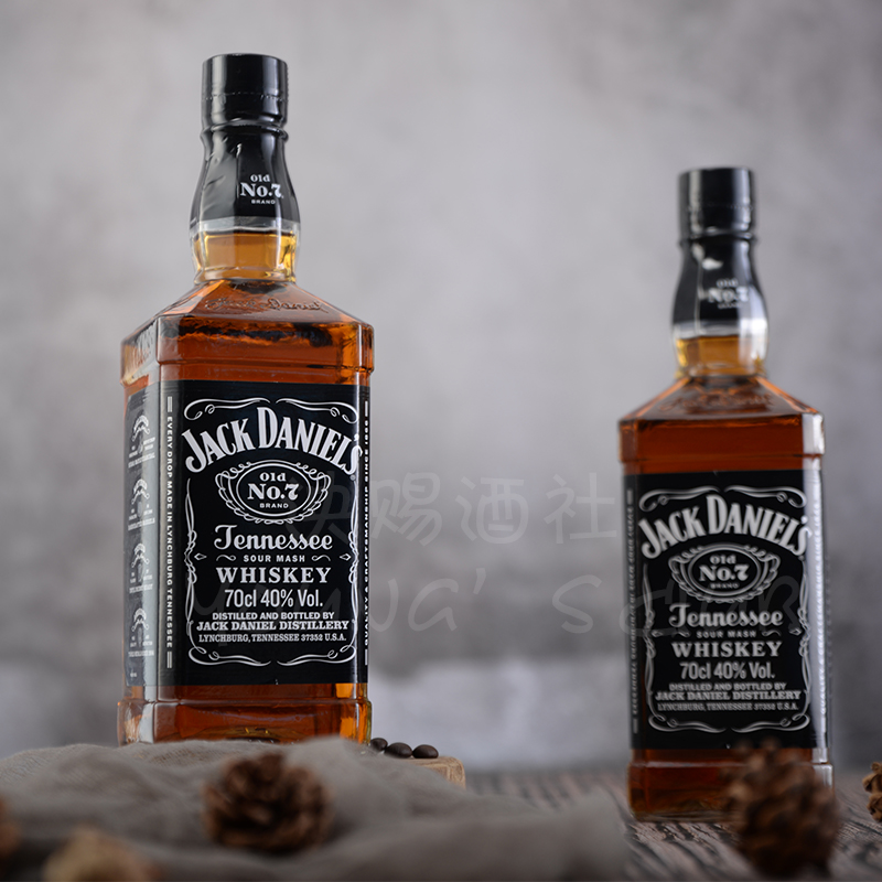 美国进口带珠杰克丹尼威士忌 jack daniels whiskey洋酒700ml-封面