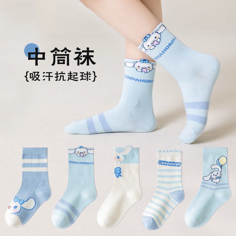 玉桂狗袜子加厚秋冬款女孩子