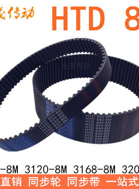 现货 同步皮带 8M3024 8M3048 8M3072 30808M3120 8M3168 8M3200