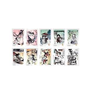 【正版官谷】《魔道祖师》动画诗情画意系列拍立得盲盒/徽章套组