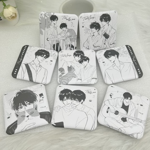 正版  某某定格系列 线稿徽章盲盒周边 江添盛望 官方正版