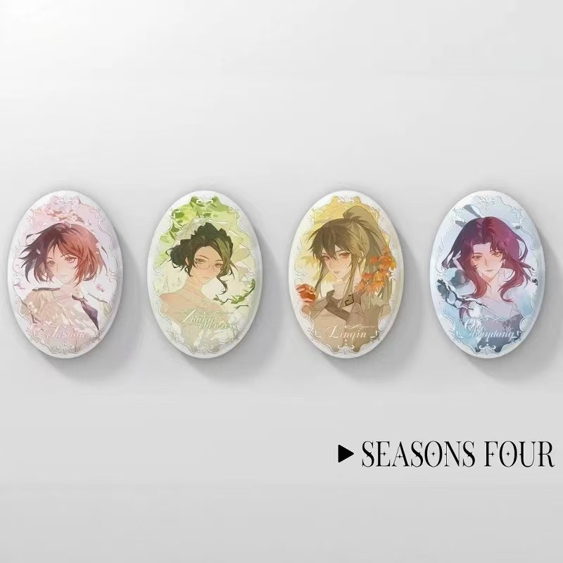 【正版】 十日终焉 “Seasons four”灾厄年系列 椭圆形吧唧