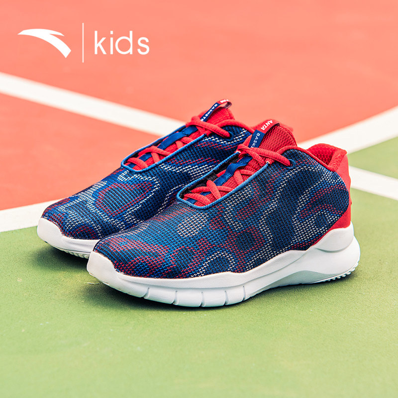 安踏童鞋儿童篮球鞋男童运动鞋春季大童男鞋8