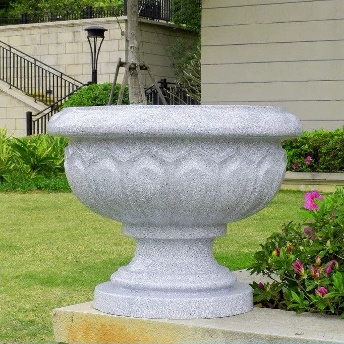 GRC别墅花盆抗腐蚀定 制户外庭院阳台园林景观装饰水泥罗马柱摆件,家居饰品,花盆,淘宝优惠券,粉丝福利购,淘宝优惠卷