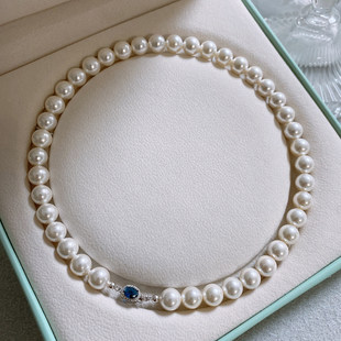 澳白珍珠项链2025新款爆款女款轻奢小众高级感颈链官方正品旗舰店