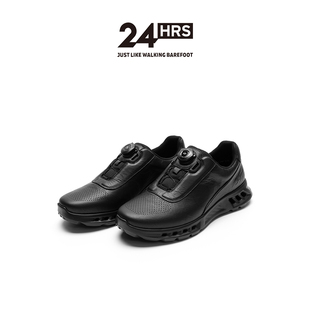 24Hrs男士轻盈日常休闲皮鞋C25001