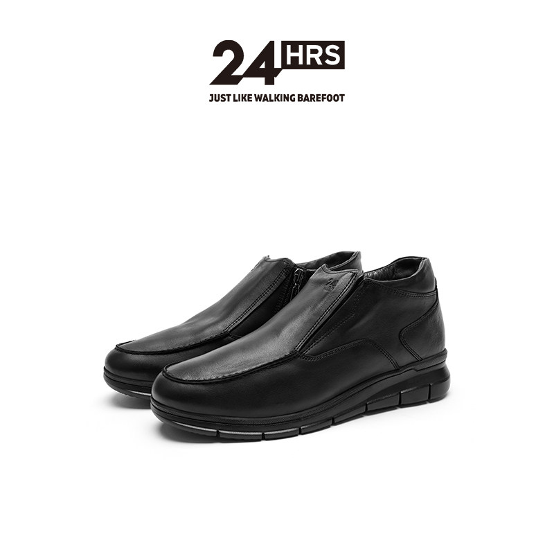 24Hrs西班牙24小时进口男士冬季羊毛内里短靴 保暖雪地靴 11239,流行男鞋,时尚雪地靴,淘宝优惠券,粉丝福利购,淘宝优惠卷