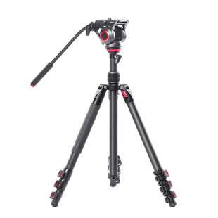 miliboo米泊MUFP专业便携三角架单反碳纤维摄影摄像机三脚架
