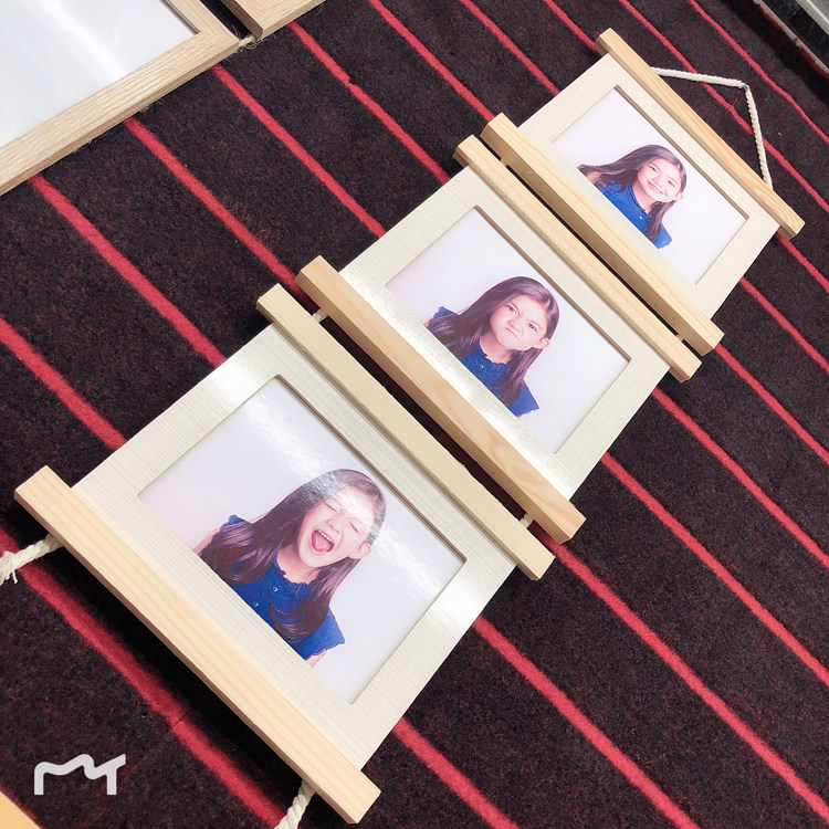 7寸  10寸 兒童三連挂實木相框挂牆相框照片牆相框可定制照片在類目 家居飾品, 相框/畫框中 - 來自Buy2taobao.com提供專業的淘寶代購服務