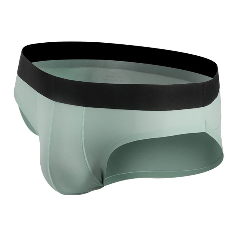 3条装内裤男冰丝无痕抗菌超薄款夏季透气男士三角内裤头透明性感