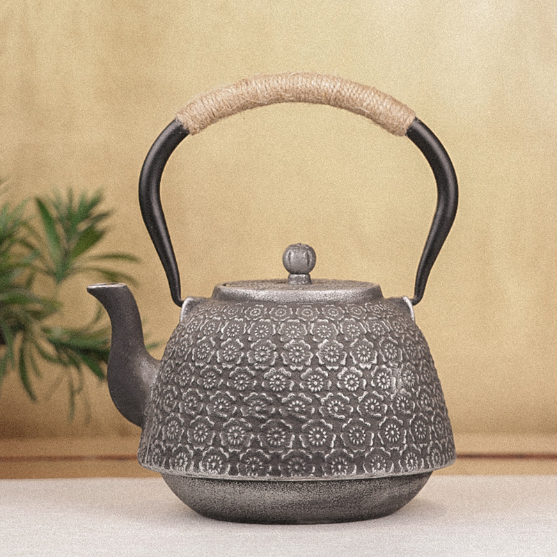 典工堂铁壶仿日本南部铸铁壶裙边樱花生铁壶烧水壶家用茶具煮