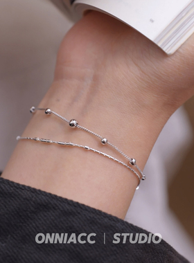 圆球满天星手链女款女生s925纯银高级感轻奢小众精致2026年新款