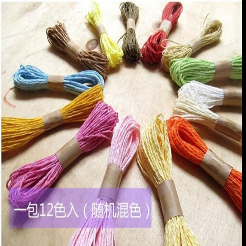 彩色手工diy麻绳捆绑绳吊牌绳子装饰黄麻绳粗细照片墙绳子包装绳|msdalam kategori mod main/animasi/Zhou Bian/cos/permainan papan, Maker/Aksesori Supplies - dari Buy2taobao.com untuk memberikan perkhidmatan ejen Taobao profesional membeli