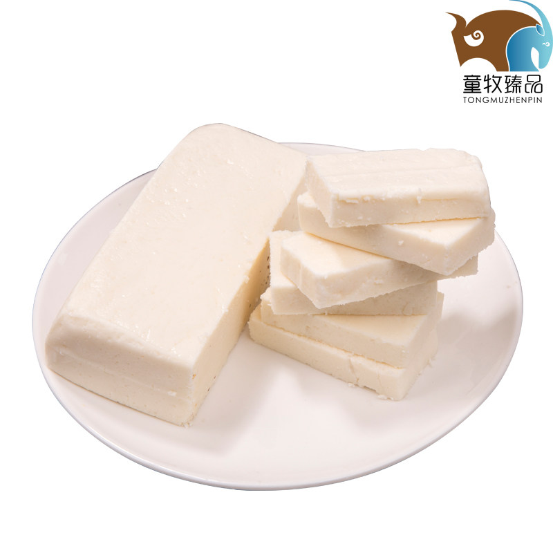 奶豆腐内蒙古牧民手工制做奶酪特产孕妇儿童小零食新鲜乳制品