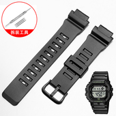 AEQ 卡西欧小方块硅胶手表带男适配WS 110 S810W TRT110 1400