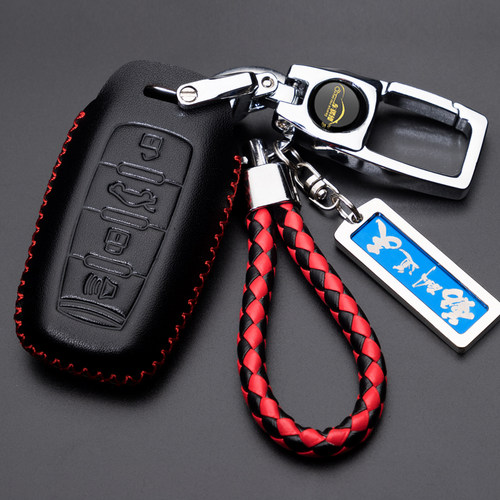 适用车钥匙套哈弗真皮复古