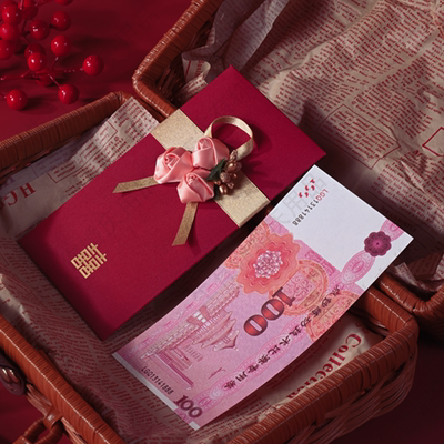 随份子高级新婚封包结婚红包高档千元入户门订婚伴手礼红包袋喜字