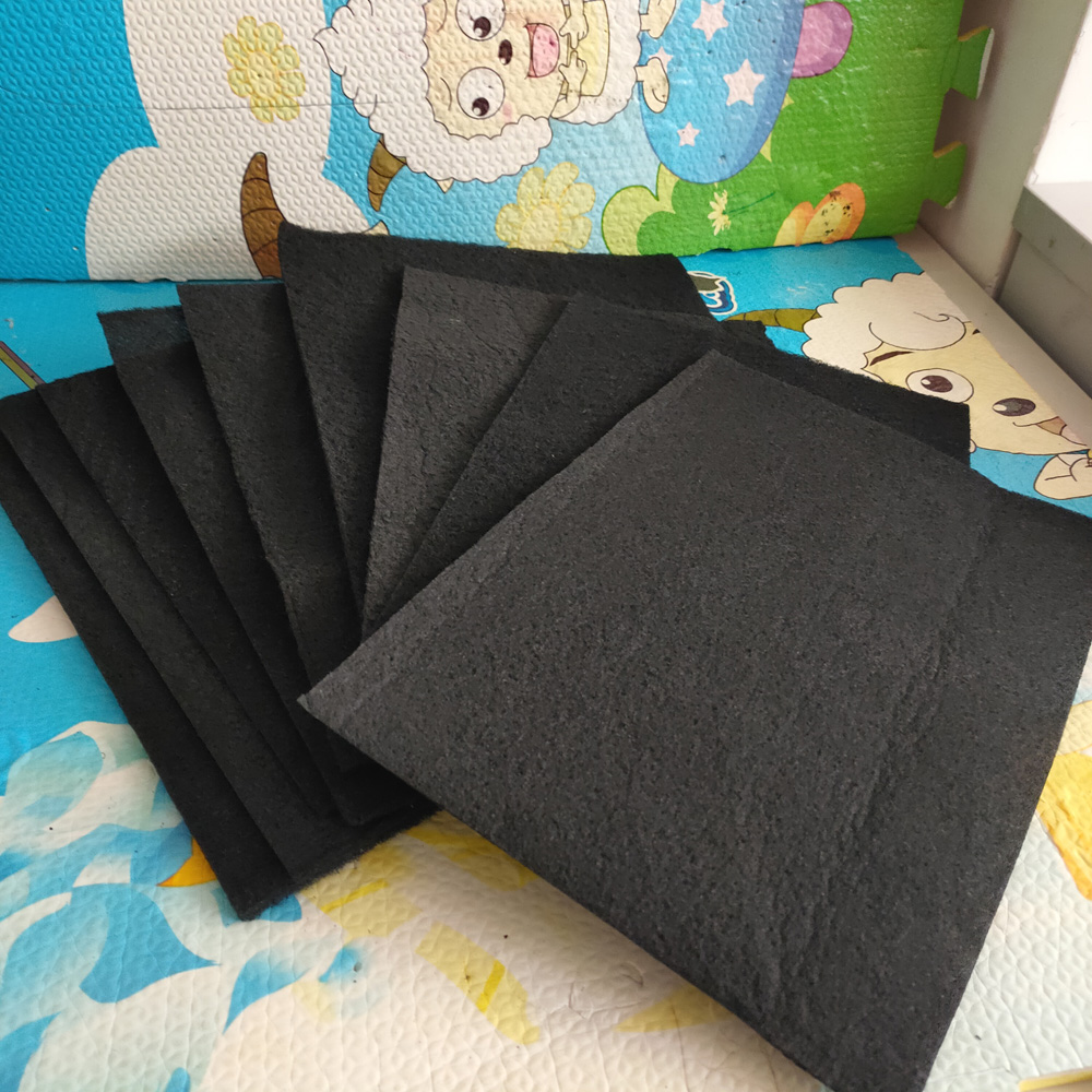 厂家直销鱼缸过滤活性炭纤维过滤棉网 活性炭纤维棉 空气净化器用