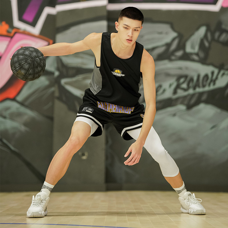 无界有志者UZIS篮球美式小短裤男针织网眼健身不过膝夏季球裤星芒,运动服/休闲服装,运动中长裤／短裤,淘宝优惠券,粉丝福利购,淘宝优惠卷