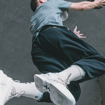 Uzis sports pants men's loose closing Leggings with plush autumn and winter basketball pants autumn bodyguard pants trend training pants