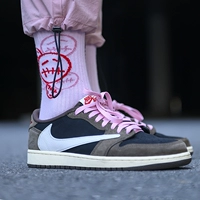 Air Jordan 1, трендовые хлопковые розовые баскетбольные носки