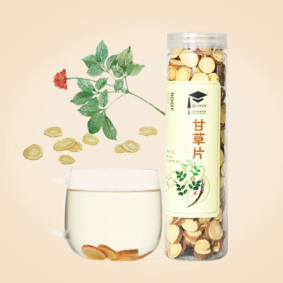 杏林草堂甘草片正品泡茶水喝150g