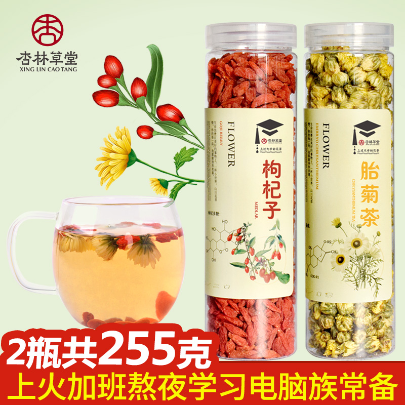 2罐杏林草堂枸杞菊花茶组合花草茶11月09日最新优惠