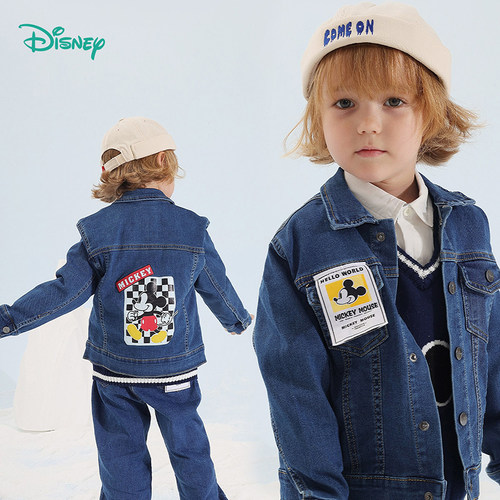 Disney/迪士尼男童牛仔外套