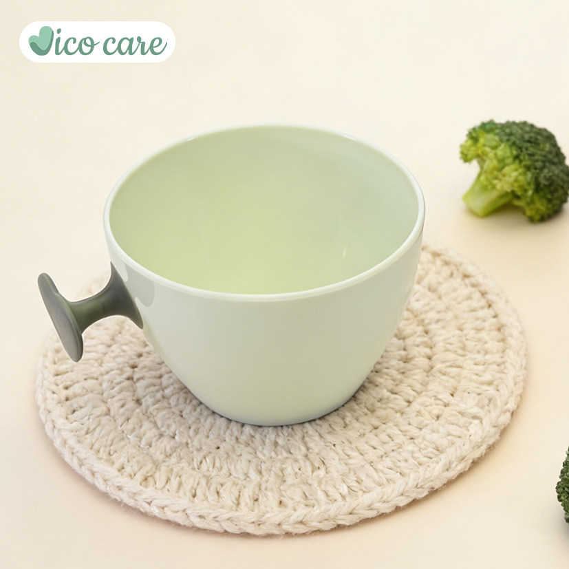 VICO CARE妈咪碗简约绿色宝宝家用防滑防摔儿童餐具